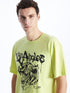 LC Waikiki Crew Neck Short Sleeve Printed Combed Cotton Men's T-shirt
